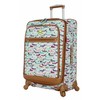 Lily Bloom Luggage 24" Expandable Design Pattern Suitcase With Spinner