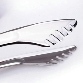 LATRAT Pack of 3 Pasta Tongs, Stainless Steel Spaghetti Tongs, Food Tongs, Serving Tongs, L, Tongs for Cooking, Stainless Steel Spaghetti Tongs,