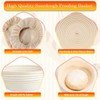 Banneton Bread Proofing Basket, Sourdough Bread Baking Supplies, Round &