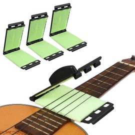 3 Pcs Guitar String Cleaner Scrubber, Fret Floss Cleaner Cloth