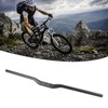 Bicycle Riser Handlebar Matt Black 3K Carbon Fiber Integrated Light