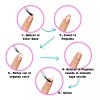 Universo en Linea Plantillas Adhesivas Diseño Uñas Esmalte/ Gel/ Acrílico