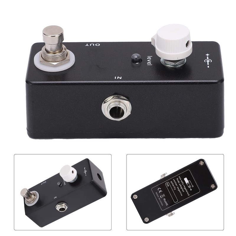 Guitar Volume Effect Pedal,Effect Pedal with Knob Control Attenuator,True Bypass