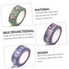 Operitacx 5rolls Christmas Themed Washi Tape Decorative Journal Tape for