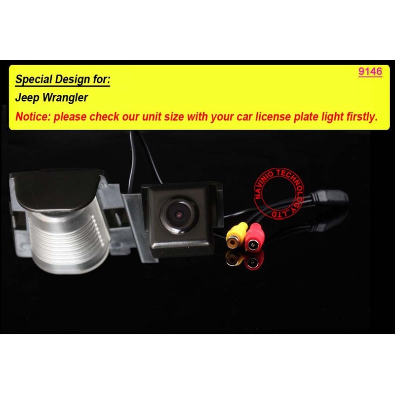 HD Auto Vehicle Car Van 170° Wide Angle License Plate