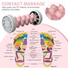 Schmerzen Massager Roller Utensilien für Fußmassage, Massagerolle Fußmassage Gummimassagerolle, Fußmassagerolle