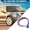 Hihaha Tail Light Wiring Harness for Mini Cooper F55 F56