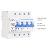 Intelligent Circuit Breaker, WiFi 4P Wireless Remote Control Switch, 25A