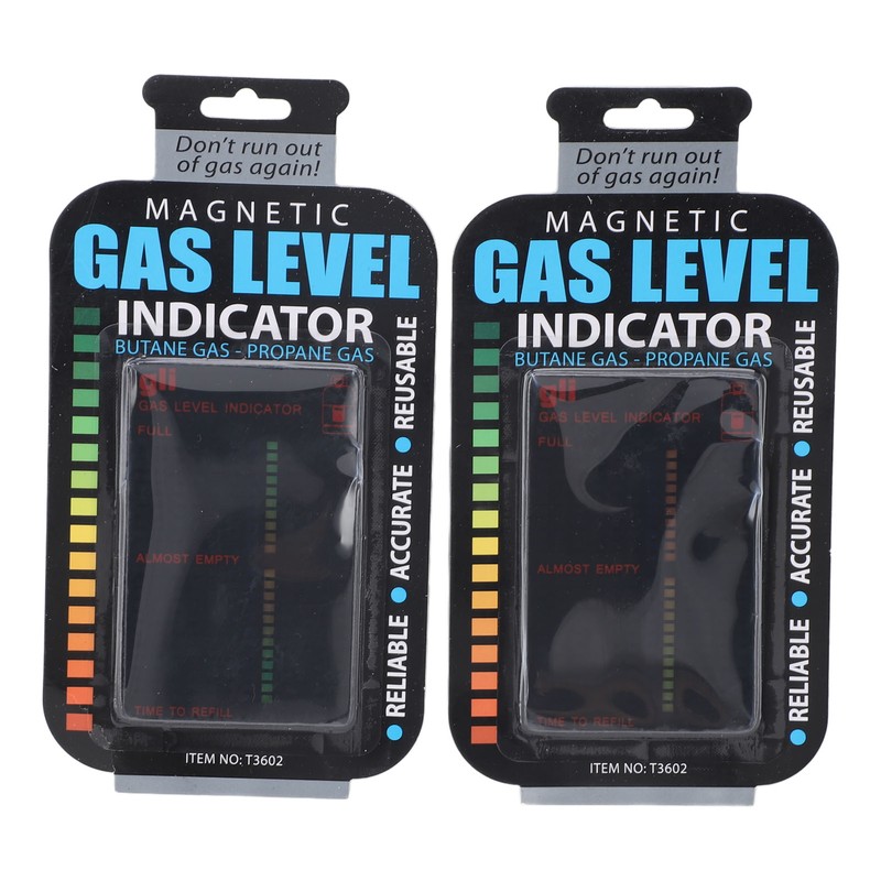 5pcs Gas Level Indicator Portable Magnetic Propane Fuel Level Indicators