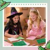 Resurhang 24 Pcs Witch Princess Party Favors Pink and Green