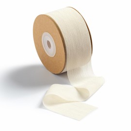 MORSUNBELA Gift Ribbon Purple Ribbon Fabric Ribbon Wide Wedding Decorative Ribbon Chiffon Silk Ribbon 2 Inch x 25 Yd