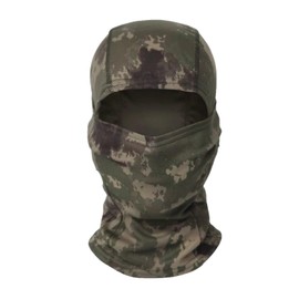 LUCHS Balaclava, 3-Way Thin, Breathable, Water Absorbent, Quick Drying, Balaclava, Neck Warmer, Tactical, Self-Defense Forces, US Military, Airsoft Games, Touring, Hunting, Climbing, Outdoor
