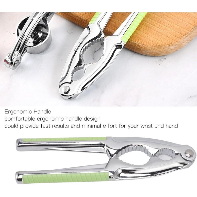 Herramienta de Cascanueces, Multifuncional de Mano con Clip de Nuez,