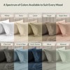 100% Egyptian Cotton Pillow Cases Queen Size - 2 Pcs,