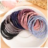 PACKOVE 24pcs Elastic Hair Ties for Ponytails Nonslip Basic Hair