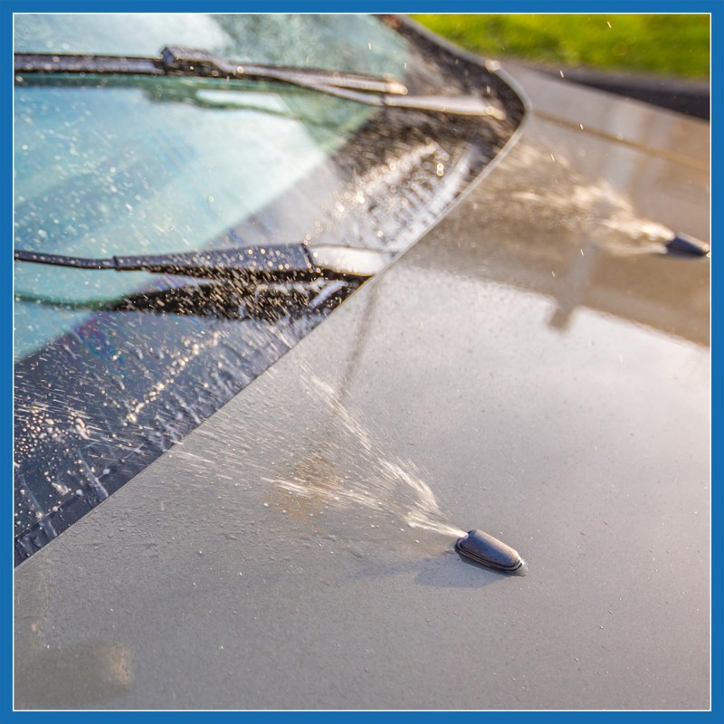 A ABSOPRO Windshield Wiper Washer Nozzle Spray Jet Fit for