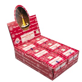 Satya Dragon's Blood Incense Dhoop Cones 12 Cones = 12 Packs