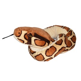 Wild Republic Snake Plush, Stuffed Animal, Plush Toy, Gifts for Kids, Burmese Python 54"