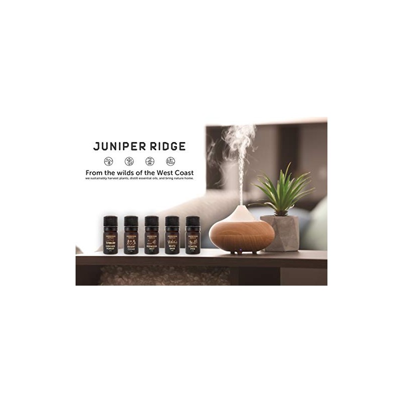 Juniper Ridge Redwood Mist Essential Oil - Refreshing Fragrance with