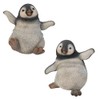 Vivid Arts - Sliding Penguin Real Life Resin Ornament -