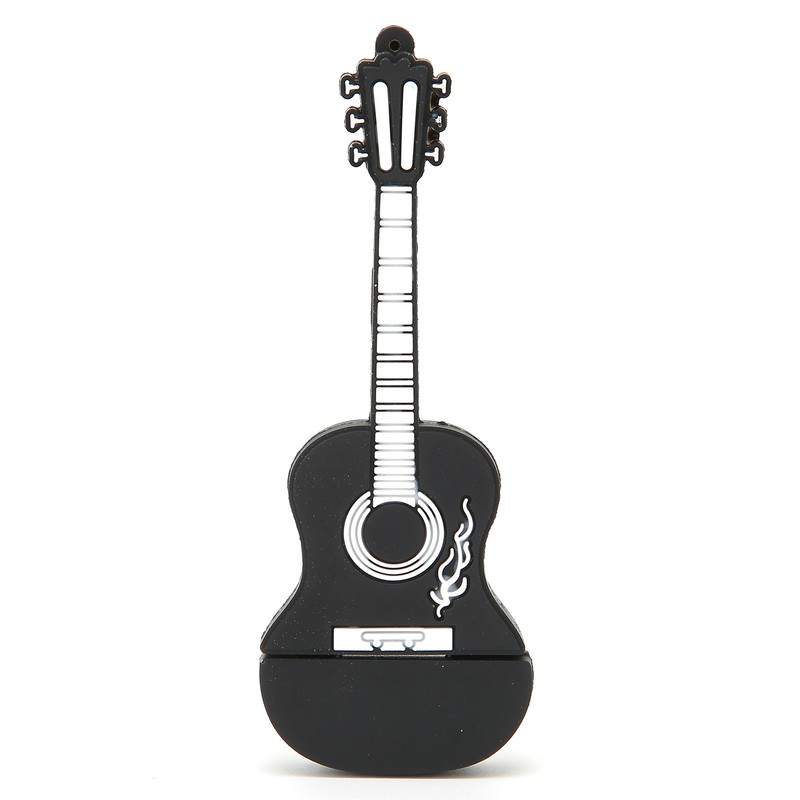 USB Flash Drives Guitar Appearance Capacity Optional Compatible System Memory