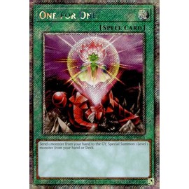 One for One (Platinum Secret Rare) - RA03-EN056 - Platinum Secret Rare - 1st Edition