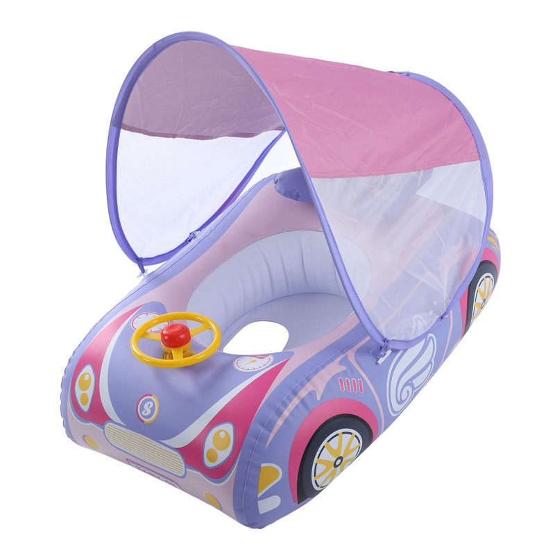 Baby Inflatable Swimming Float Car Shape Ride On Pool Float
