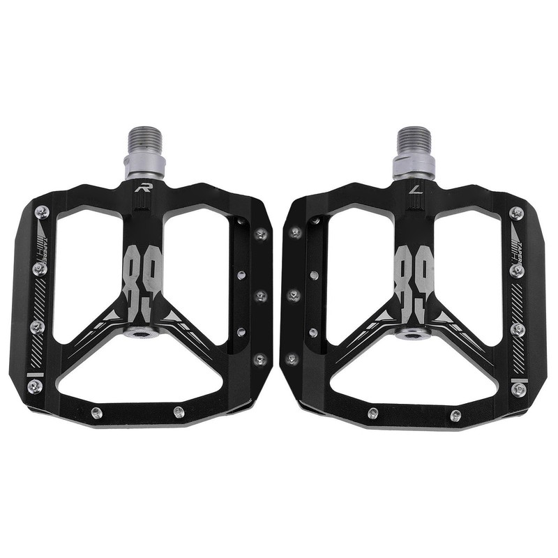 Enlee 2pcs Mountain Bike Pedals NonSlip DU Bearing Lightweight Bicycle