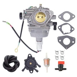 Cnfaner 32 853 12-S Carburetor - 24 393 04-S Fuel Pump for Kohler 32-853-08 32-853-06 32-853-04 32 853 12-S Engines SV710 SV725 SV730 SV740 SV830 Motor