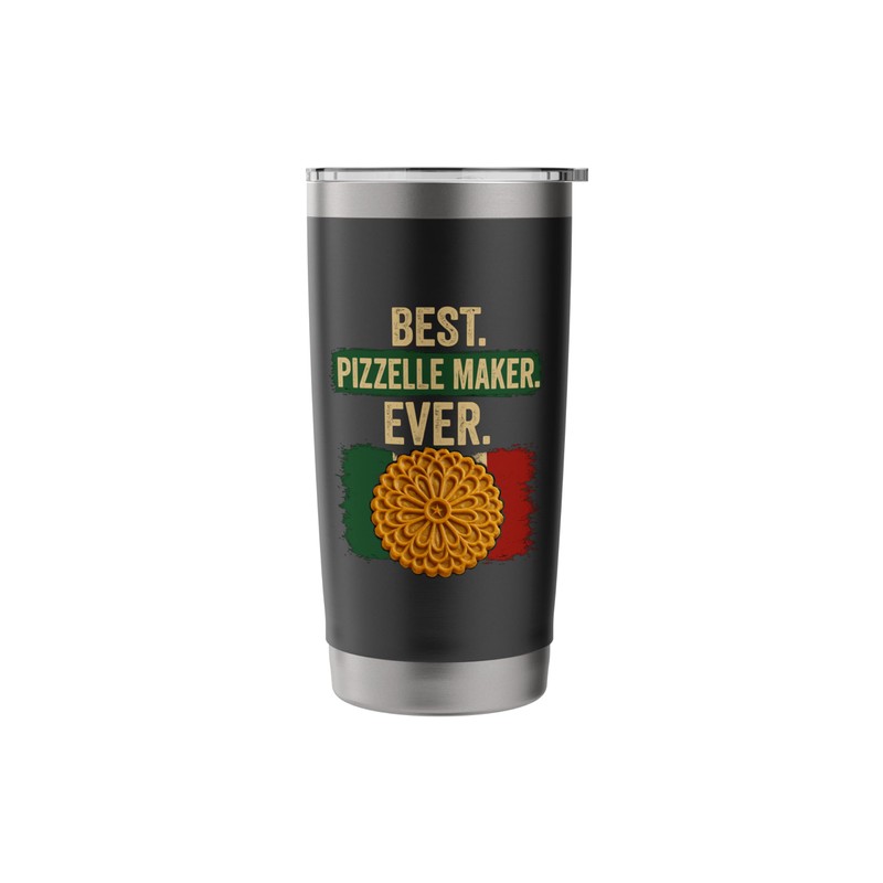 Best. Pizzelle Maker. Ever. Pizzelle Stainless Steel Insulated Tumbler
