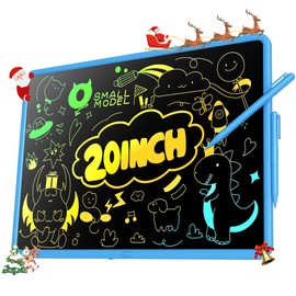 0 SMALL MODEL Kids Gifts Ideas, 20Inch LCD Writing Tablet for Kids, Rechargeable Drawing Pad,Colorful Doodle Board Drawing Board, Educational Toys for Boys and Girls 3+ Years Old Christmas Gifts