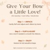 Fall Decor - Large Autumn Harvest Wreath Bow for Front