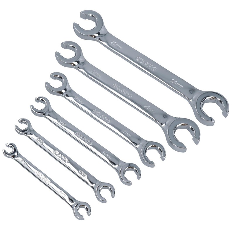 AB Tools Metric 6 Point Flare Nut Pipe Wrench Diesel