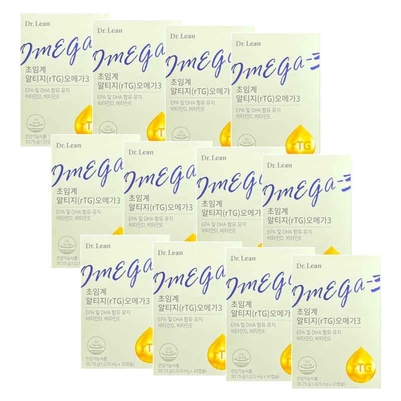 Dr. Lin Omega3 Supercritical Omega3 6 months supply / 닥터린오메가3