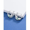 Seiyang Dachshund Dog Emerald Birthstone Earring 925 Sterling Silver Dachshund