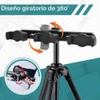 Soporte universal para telfono celular, soporte ajustable para trpode, adaptador