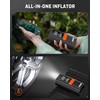 Tire Inflator Portable Air Compressor,Car Tire Air Pump Portable with