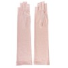 Organic Cotton UV Gloves, Finger Cutting, Semi-Long Type, Luyo-Dyed, Mother's