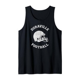 Doraville Football Distressed 1980's Retro P.E.Dept Style Tank Top