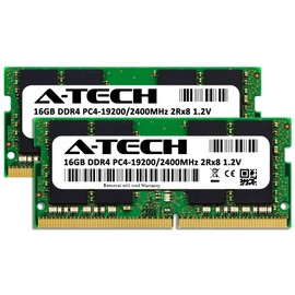 A-Tech 32GB Kit (2x16GB) RAM for Acer Nitro 5 AN515-42 Gaming Laptop | DDR4 2400MHz SODIMM PC4-19200 (PC4-2400T) Memory Upgrade Modules