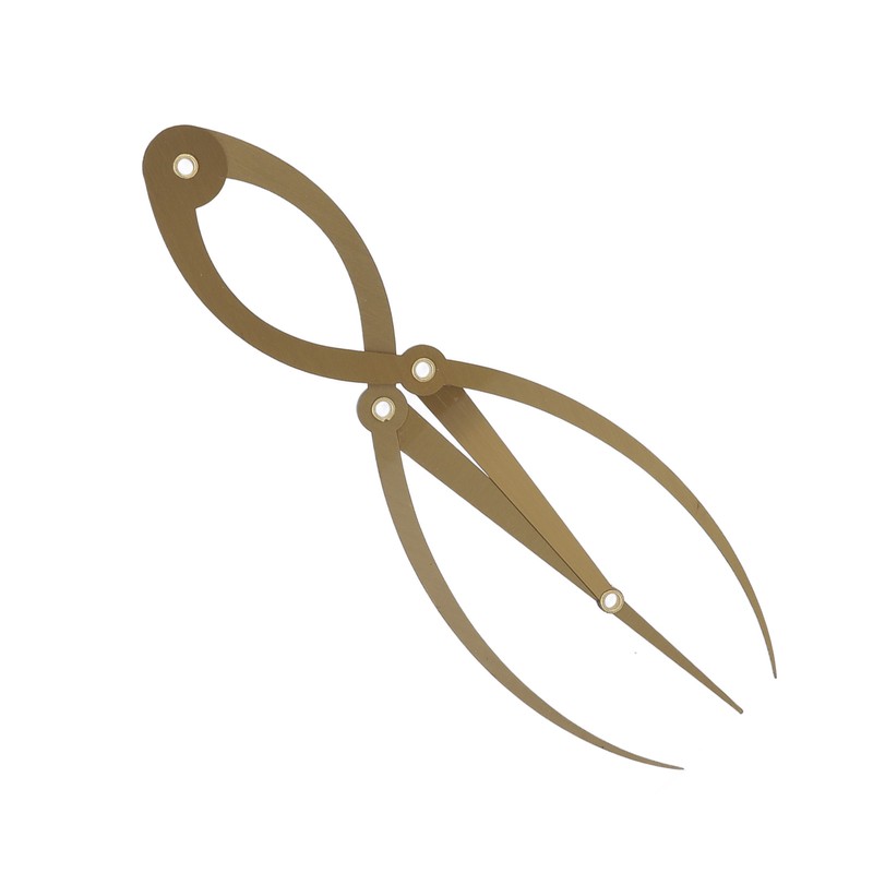 Eyebrow Ruler Multifunctional Stainless Steel 3 Point Positioning Ruler for