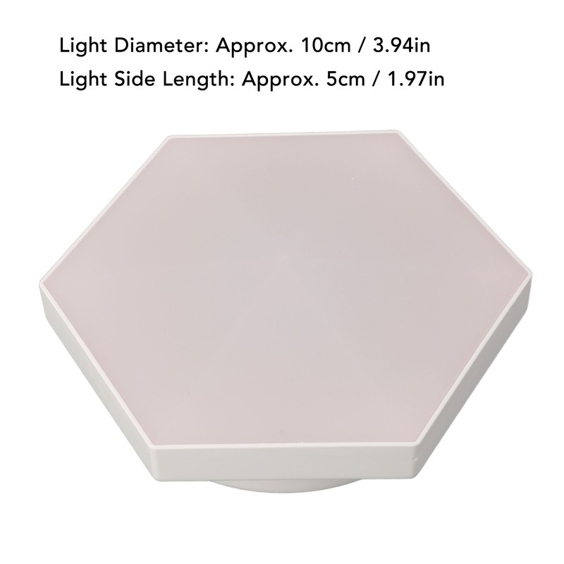 6PCS Hexagon Lights for Wall WiFi APP RGB Music Sync