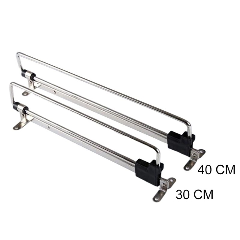 Telescopic Closet Hanger Rail, Retractable Wardrobe Closet Pull Out Rod