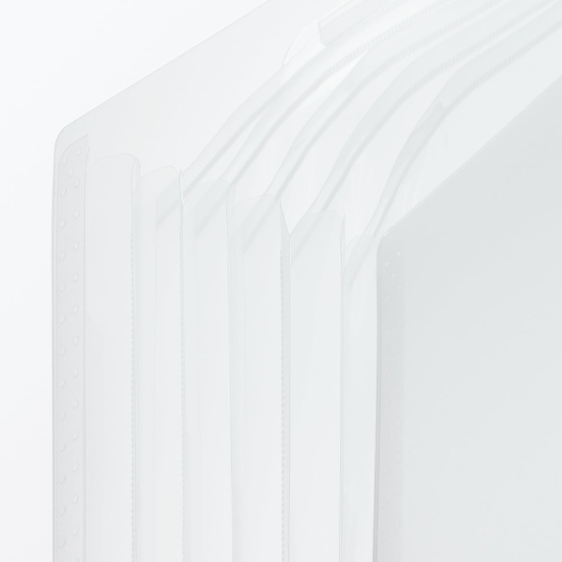 MUJI 84924859 Polypropylene Jabara File for A4, 6 Pockets