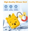Boaretiu for AirPods 2/1 Case - Cute Kawaii Yellow Bear
