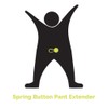 Stretchy Button Pant Extender [10-Pack] - Durable, Flexible Metal -