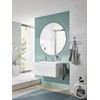 Emco Round Wall Mounted Double Hook Easy Care Aluminium 2