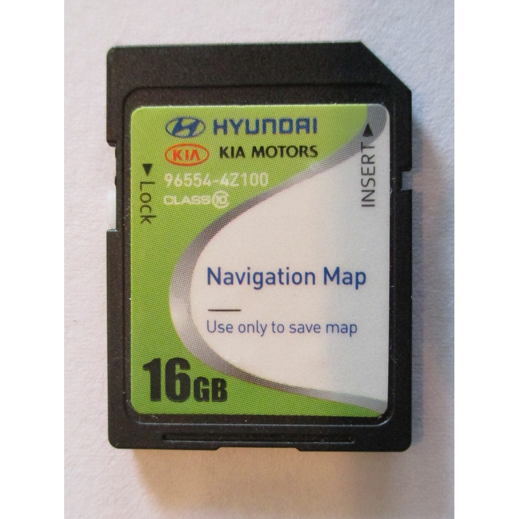 4Z100 2012 2013 2014 Hyundai Santa Fe (SANTAFE) Navigation MAP SD Card ,GPS , U.S.A OEM 96554-4Z100