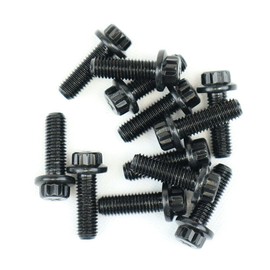 Precision Parts 12 Point Up Pipe/Manifold Bolt Set Compatible with 2001-2016 Chevy Silverado/GMC Sierra 6.6L LBY LLY LBZ LMM LML Duramax Diesel