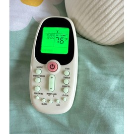 Replacement Remote Control for Arctic King Midea Comfort-aire Window Air Conditioner R09B/BGE R09B/BGCE R09C/BGCE R06/BGE KSTAT12-1A MWJ5-08ERN1-BI8 WTW-12ER5A KSTAT12-2A